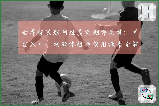 世界杯买球网址真实测评反馈：平台入口、功能体验与使用指南全解析