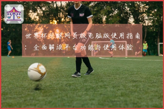 世界杯买球网页版电脑版使用指南：全面解读平台功能与使用体验